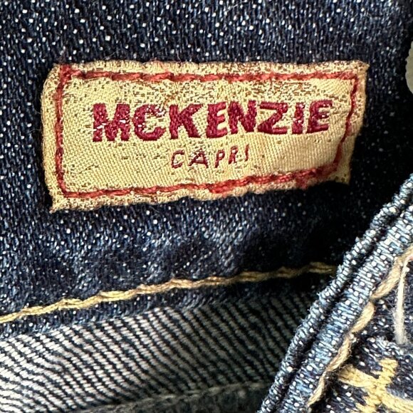 Silver Jeans Womens 26 McKenzie Capri Cotton Stretch Button Flap Pockets - Picture 12 of 14